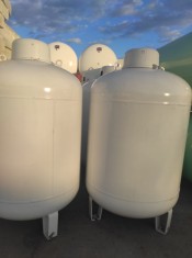 Rezervor/Bazin GPL Butan, Propan suprateran vertical 1000 litri echipat complet foto