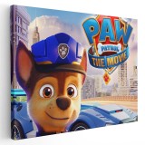 Tablou afis Paw Patrol patrula catelusilor desene animate 2231 Tablou canvas pe panza CU RAMA 40x60 cm