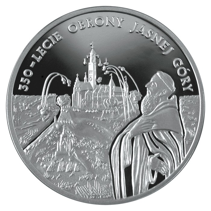 Polonia 20 zloti 2003 ,The 350th Anniversary of Defence of Jasna G&oacute;ra PROOF, Argint .925, 28,28g
