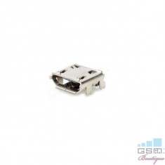 Mufa Incarcare Conector Micro USB Port Incarcare Samsung C3322, C3750, Ch@t 335, Ch@t 350, C3500, S5570, S3350 foto