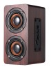 Boxa Portabila Bluetooth Lemn Mahon 6W, Microfon, Handsfree, USB, Card TF, Autonomie 8h