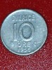 10 ore 1956, (40 % argint), Suedia, stare UNC [poze]. Discount conform descriere [10 - 20 %. Vezi descrierea.]., Europa