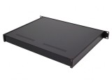 Carcasă standard 19&quot; 1U neagră din oțel