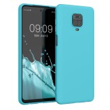 Husa pentru Xiaomi Redmi Note 9S / Redmi Note 9 Pro / Redmi Note 9 Pro Max, Silicon, Albastru, 52140.205, Carcasa, Kwmobile