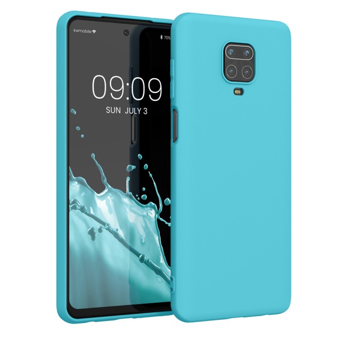 Husa pentru Xiaomi Redmi Note 9S / Redmi Note 9 Pro / Redmi Note 9 Pro Max, Silicon, Albastru, 52140.205