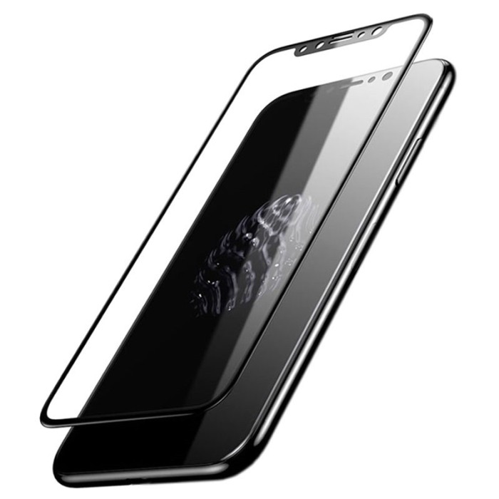 Folie sticla profesionala 3D 0.3mm full cover Apple IPHONE 8, Negru