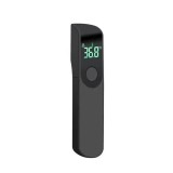 Termometru digital, non contact, cu infrarosu, multifunctional, afisaj digital, alarma vizuala in caz de febra, negru