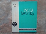 Revista Presa Noastră , Anul VIII, Nr. 12, 1963