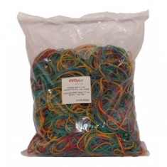 Elastice pentru Bani EVOffice, Diametru 50 mm, 1Kg/Bax, Elastice de Bani, Elastice Bani, Gume Elastice de Fixare, Elastice Bani, Elastice Cauciuc, Ben foto