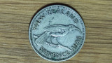 Noua Zeelanda -moneda de colectie- 6 pence 1935 argint -George V- an foarte rar!