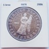 370 Bulgaria 5 Leva 1976 April Uprising km 97 argint, Europa