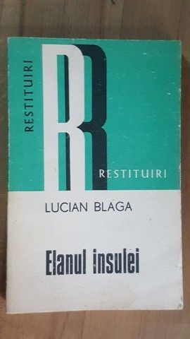 Elanul insulei- Lucian Blaga