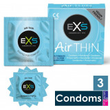 Prezervative EXS Air Thin, 3 buc