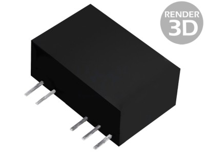Convertor DC/DC 1W, 5V DC, SIP foto