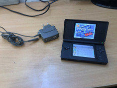 nintendo ds lite + r4 cu jocuri foto