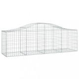 Cumpara ieftin Cos gabion arcuit 200x50x60/80 cm fier galvanizat