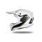 Casca motocross/enduro Ufo Plast Intrepid, culoare alb/negru mat, marime XL Cod Produs: MX_NEW HE174XL