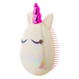 Perie Descalcire Par Omnia, Model Unicorn, Alb, Plastic, Oem