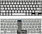 Tastatura Laptop, Asus, VivoBook 14 D409, D409BA, D409DA, argintie, layout US