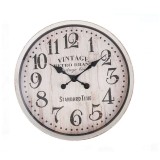 Ceas de Perete Vintage Retro Wood, 40 cm &ndash; Eleganta si Farmec Timpului