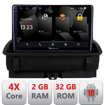 Navigatie Audi Q3 2011-2018 Android Ecran 720P Quad Core 2+32 carplay android auto CarStore Technology