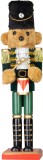 Decoratiune de Craciun Spargator de nuci verde, 38 cm, MagicHome