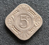 Antilele Olandeze 5 centi 1967