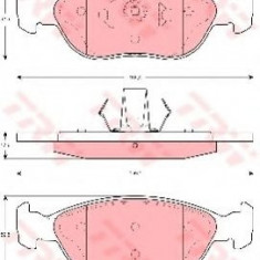 Set placute frana,frana disc ALFA ROMEO 145 (930) (1994 - 2001) TRW GDB1486