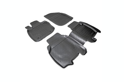 SET COVORASE AUTO CAUCIUC FIT HONDA CIVIC VIII FK1 (2006-2012) (5 PORTIERE) - 5 PCS foto