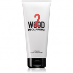 Dsquared2 2 wood gel de dus si baie pentru bărbați 200 ml