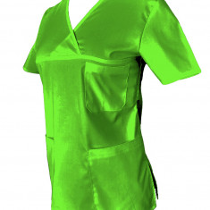 Halat Medical Pe Stil, Verde Lime, Model Classic - 3XL