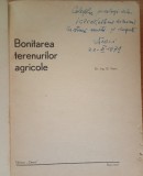 BONITAREA TERENURILOR AGRICOLE DUMITRU TEACI/ AUTOGRAF