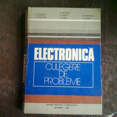 ELECTRONICA. CULEGERE DE PROBLEME - I. COSTEA