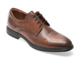 Pantofi eleganti GRYXX maro, HZ805, din piele naturala