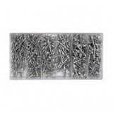 Set 400 bucati popnituri cu corp din aluminiu Yato YT-36420, dimensiuni 2.4-4.8 mm