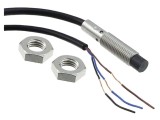 Senzor inductiv OMRON E2B M8 PNP NO 0-4mm 10-30V IP67 cablu 5m oțel inoxidabil