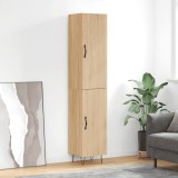 Cumpara ieftin Dulap &icirc;nalt, stejar sonoma, 34,5x34x180 cm, lemn prelucrat