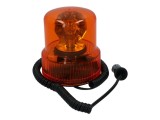 Girofar auto Carpoint 12V orange cu bec de 21W , fixare magnetica 14x10/12cm