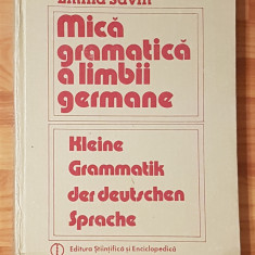 Mica gramatica a limbii germane de Emilia Savin