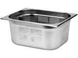 Tava Gastronorm Perforata YATO GASTRO, Inox GN 1/2, 32.5cm, 9.5L - Profesionala Bucatarie, Rezistenta la Temperaturi, Stivuibila