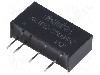Convertor de tensiune, DC-DC, intrare 4,5...5,5V DC, iesire 9V DC, putere 1W, AIMTEC - AM1DS-0509SJZ