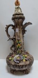 Carafa portelan Capodimonte- Centru de masa I