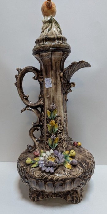 Carafa portelan Capodimonte- Centru de masa I