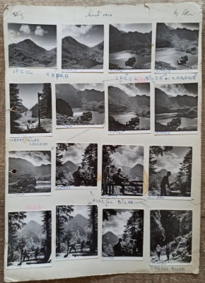 Lacurile Capra si Balea// Fototeca, lot 16 fotografii foto