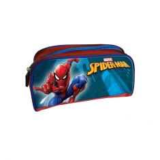Set Spiderman, cu Spumant de baie si Sampon 475ml si balsam de buze, in borseta cool, Baieti