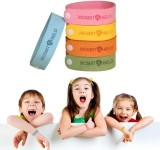 Set de 5 bratari anti-tantari Tuknon, multicolor, 23,5 x 1,8 cm
