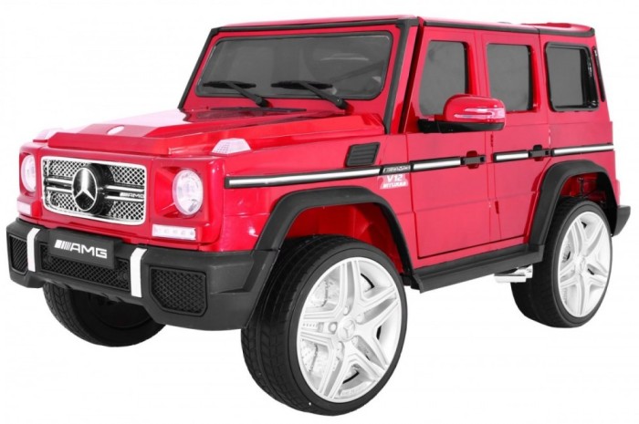 Masinuta electrica Mercedes-Benz G65 AMG, rosu metalizat Masinuta electrica Mercedes-Benz G65 AMG, rosu metalizat