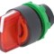 Comutator Rotativ 22mm LED Roșu IP66