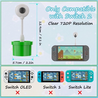 Camera web pentru Nintendo Switch 2 foto