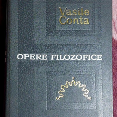 Opere filozofice - Vasile Conta